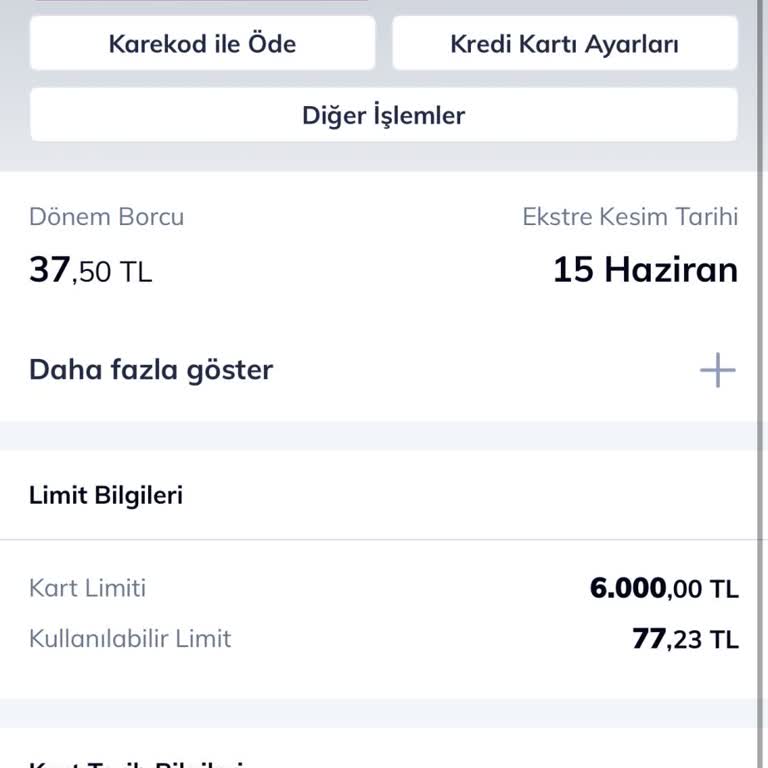 Kredi Kartım Erken Ödemeye Rağmen Neden Hala Kısıtlı