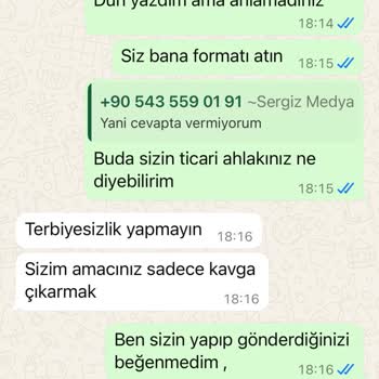 Sergiz Medya'dan Eksik Hizmet Ve İletişimsizlik Nedeniyle Mağduriyet