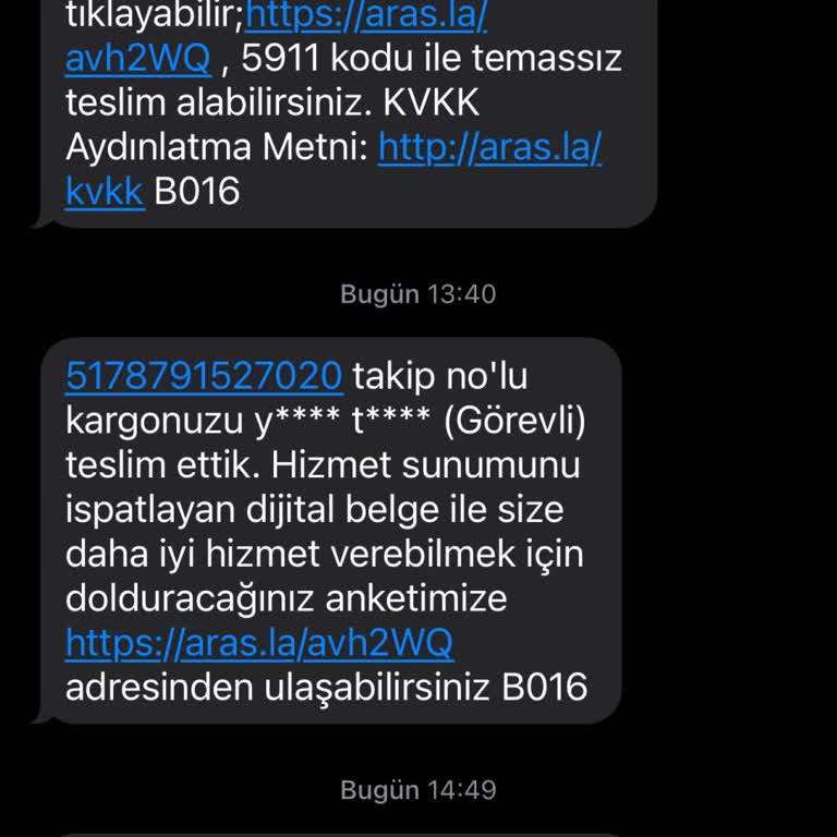 Kargom Başkasına Teslim Edildi, Bilgilendirilmedim