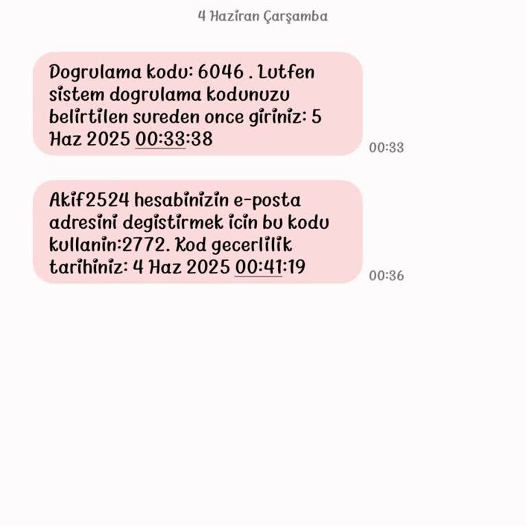 Tanımadığım Numara Üzerinden Sürekli Onay Kodu Geliyor