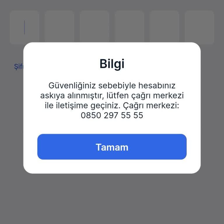 Askıya Alınan Hesabım Ve İade Edilmeyen Param İçin Mağdurum