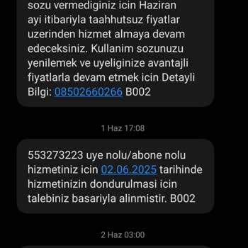 Dondurma Talebine Rağmen Yüksek Fatura Ve Yanlış İşlem