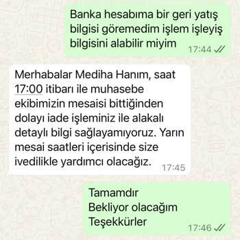 İade Edilen Ürünler İçin Geri Ödeme Yapılmıyor, Yetkililere Ulaşamıyorum