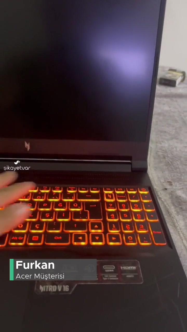 Acer Nitro V16 Çalışıyor Görüntü Yok videonun kapak resmi
