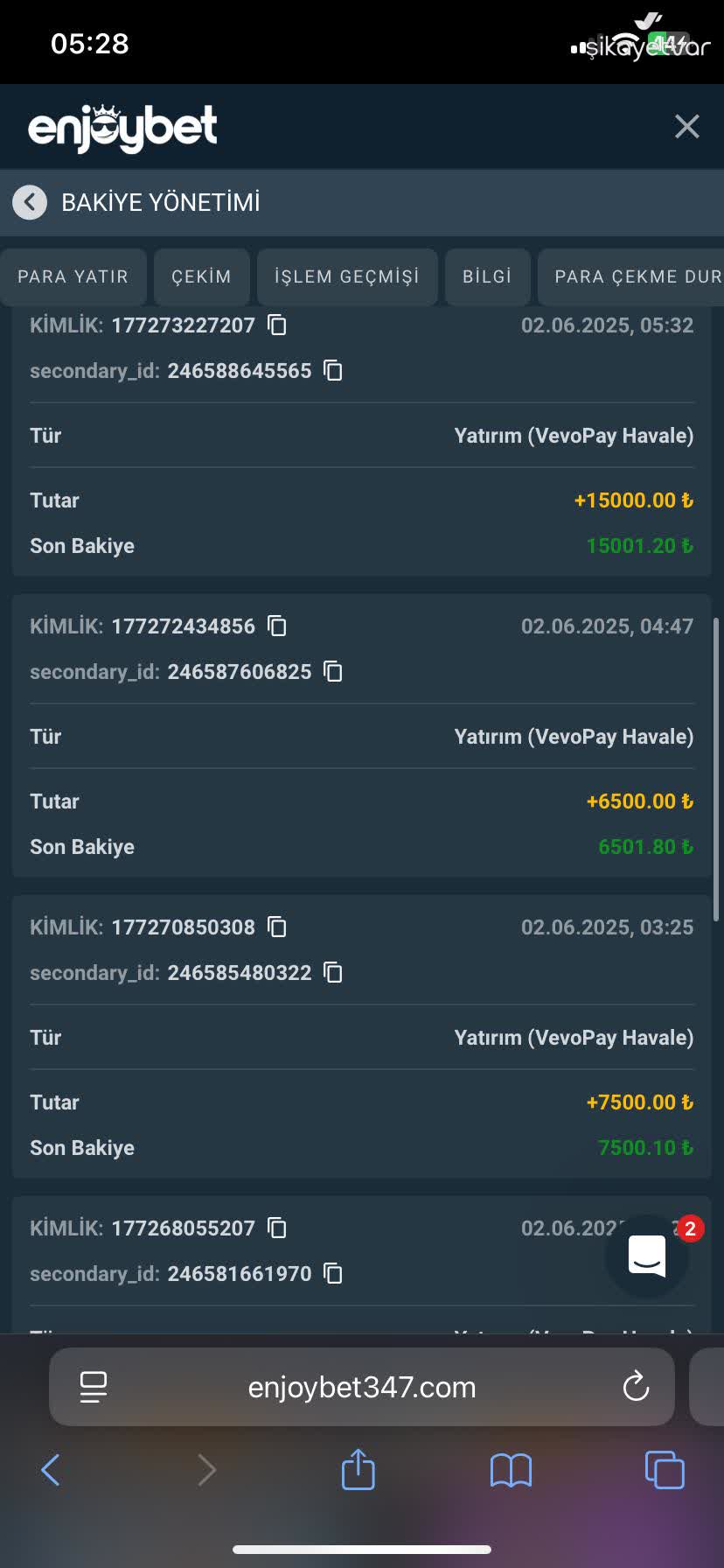 Gameplay su Enjoybet