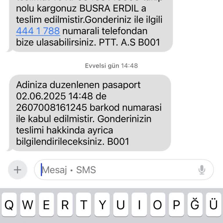 Pasaportumun Teslimatı Gecikti, Bilgi Alamıyorum!