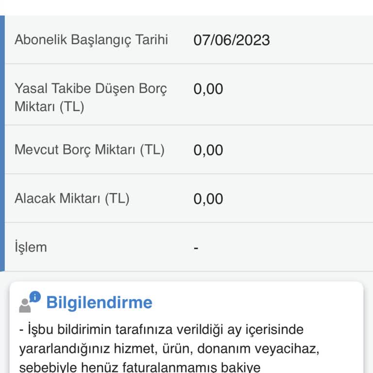 Kampanya Yenileme Ve Borç Sorgusu Sorunları Nedeniyle Abonelik İptali Talebi