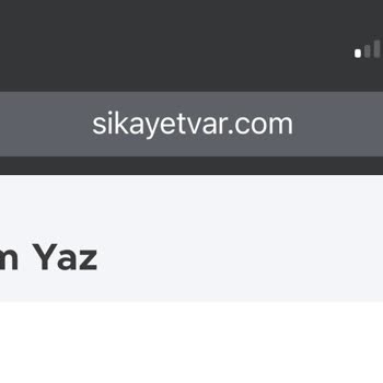 Turkcell'in Çekim Sorunu Ve Yetersiz Müşteri Hizmeti