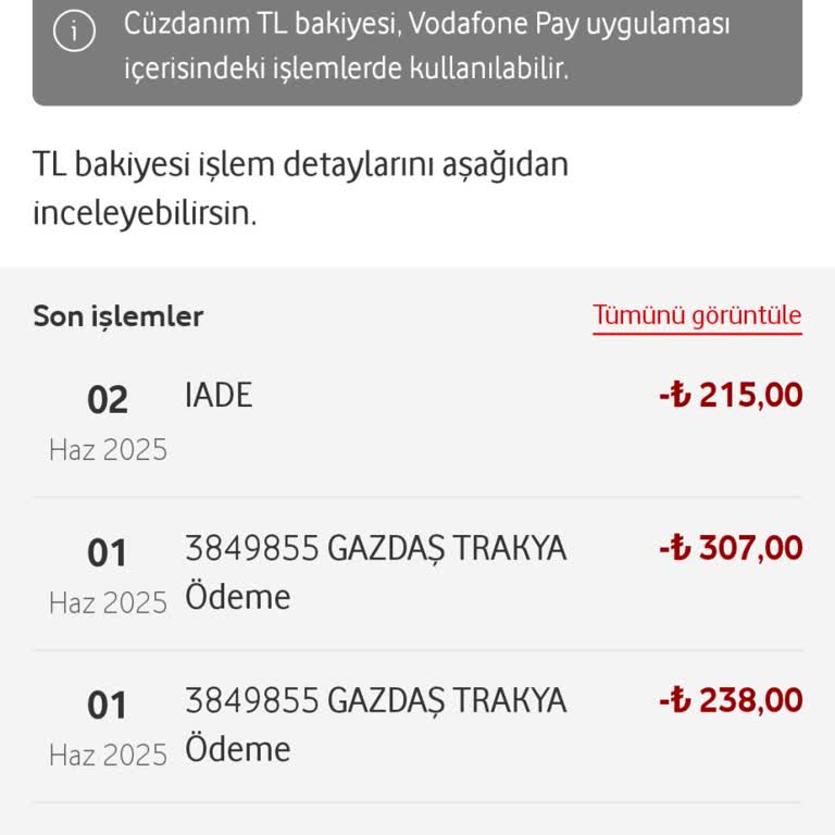 Vodafone Pay Kampanya Hediyesi Hâlâ Hesabıma Yatmadı