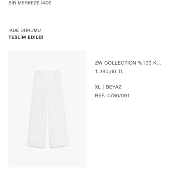 Zara Online İade Sürecinde Gecikme Ve Destek Sorunu