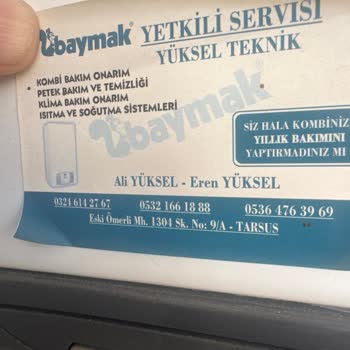 Baymak Yetkili Servisinin Parça Değişimi Sonrası İlgisizliği Ve Mağduriyet