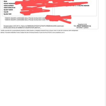 Onayım Olmadan Yenilenen Konut Sigortası Ve Hesabımdan Yapılan Kesinti