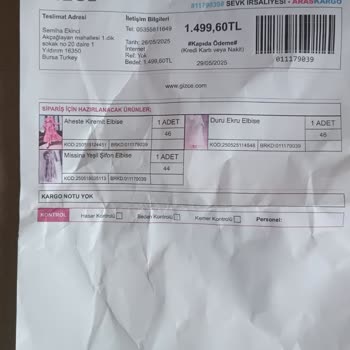 Siparişlerim Yerine Yanlış Ürünler Gönderildi Ve İletişim Sağlanamıyor