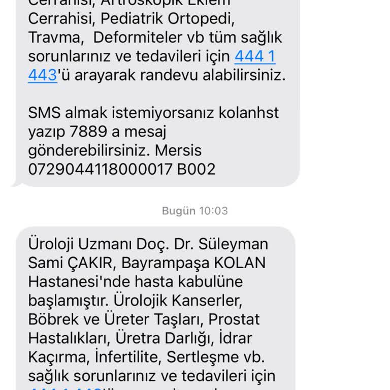 SMS İptali Talebim Dikkate Alınmıyor, Kişisel Alanıma Müdahale Ediliyor