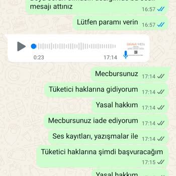 Ürün İadesi Yerine Zorunlu Değişim Ve Para İadesi Sorunu