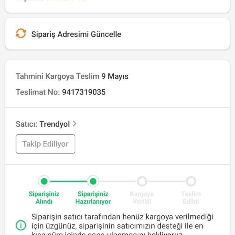 Sipariş İptalinde Müşteri Hizmetlerinden Destek Alamıyorum