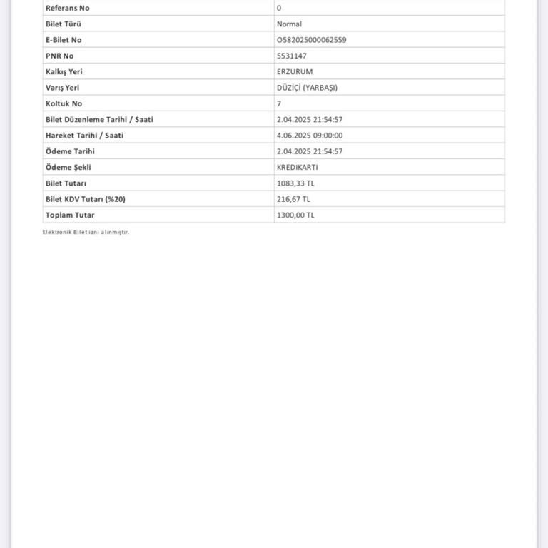 Otobüs Gelmedi, Biletim İade Edilmedi!