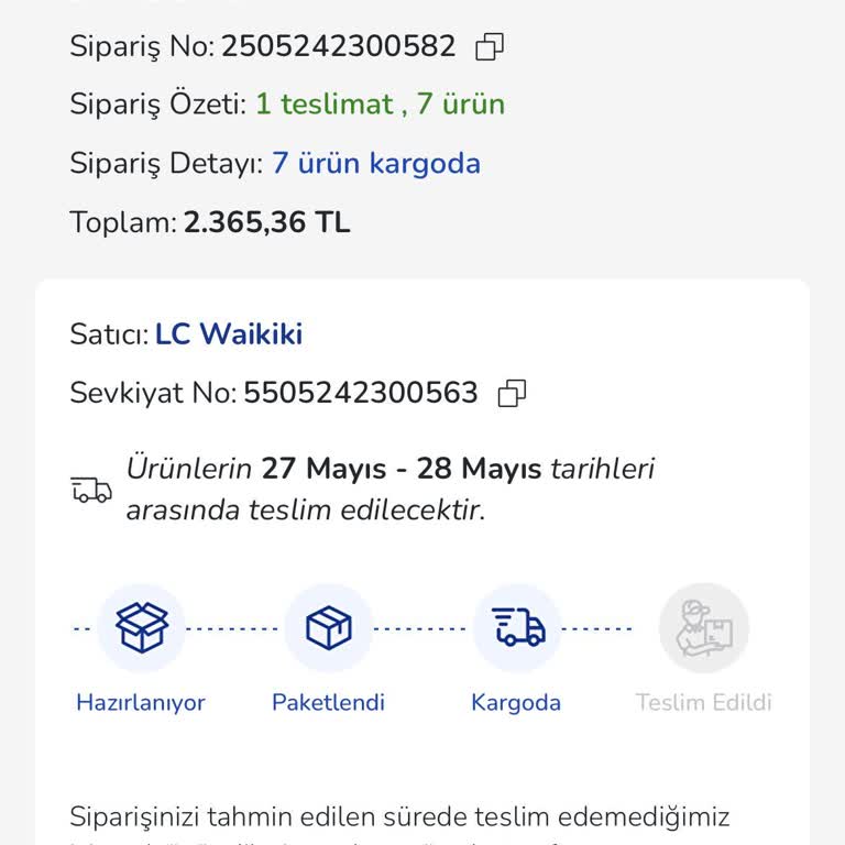 Kargom Nerede? LCW Ve Hepsijet Arasında Mağduriyet Yaşıyorum