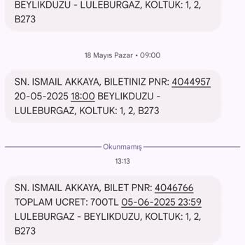 Bilet İptali Sonrası Mağduriyet Ve Bilgilendirme Eksikliği