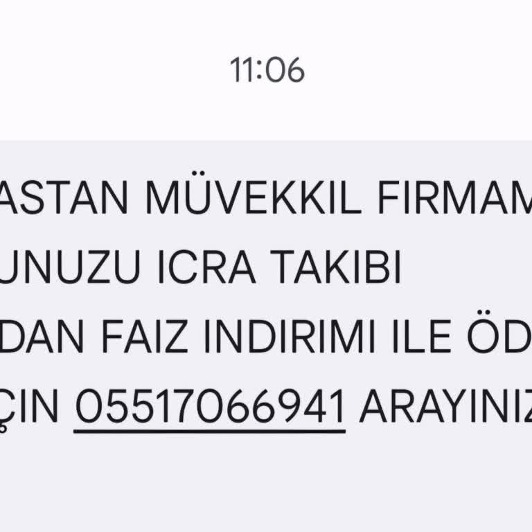 Haksız İcra Tehdidiyle Para Talep Edilmesi Ve Kaba Telefon Görüşmesi