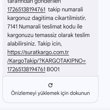 Sürat Kargo Şubesinin İlgisizliği Ve Teslimat Sorunu Nedeniyle Mağduriyet