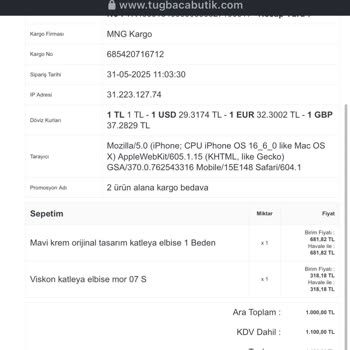 İade Ve Değişim Sürecinde Yaşanan Sorumsuzluk Ve İletişim Problemleri