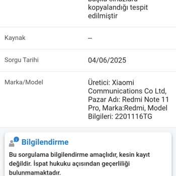 Satın Aldığım Telefonun IMEI Klonlanmasıyla Mağdur Oldum