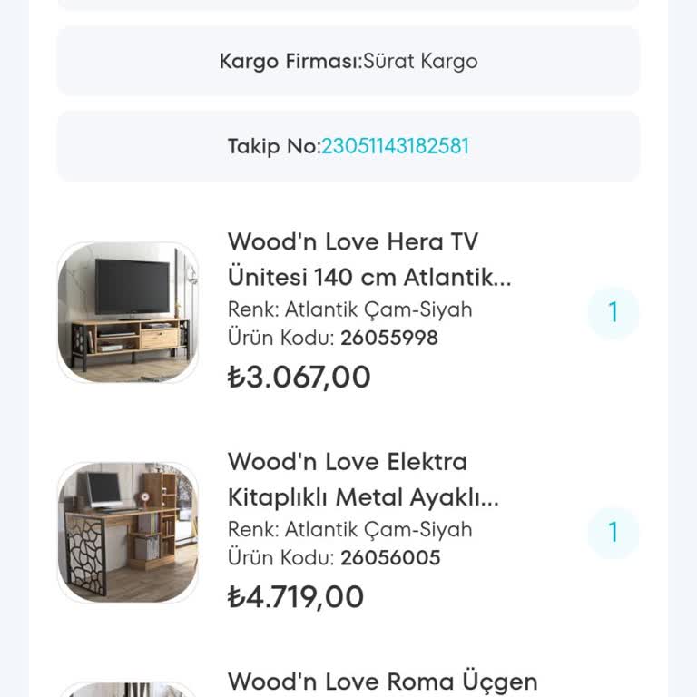 A101den Aldığım Mobilya Siparişim Eksik Teslim Edildi Ücret İadesi Bekliyorum