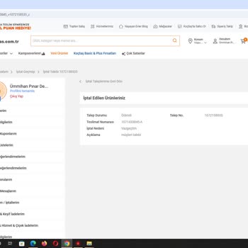 Siparişin Zamanında Kargolanmaması Ve Yanıltıcı İptal Gerekçesi