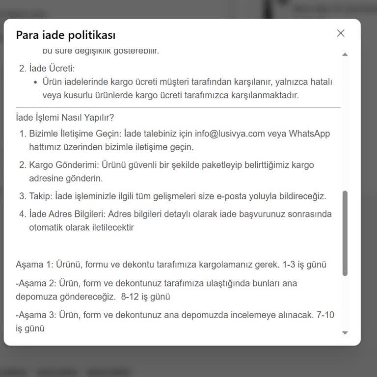 İade Ve İletişim Sorunu, Faturasız Ve Güvensiz Alışveriş Deneyimi