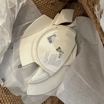 IKEA'dan Gelen Kırık Yemek Takımı Ve Çözülmeyen Müşteri Hizmetleri Sorunu