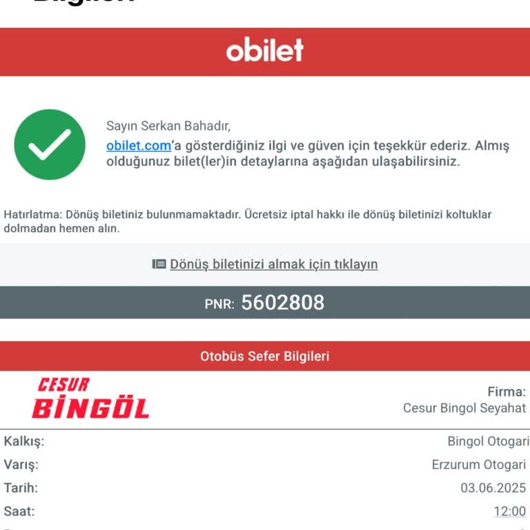 Obilet Bilet İptalinde Uzun Süren Belirsizlik Ve Mağduriyet