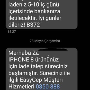 Easy Cep İade Sürecinde Para İadesi Yapılmıyor Müşteri Mağdur Ediliyor