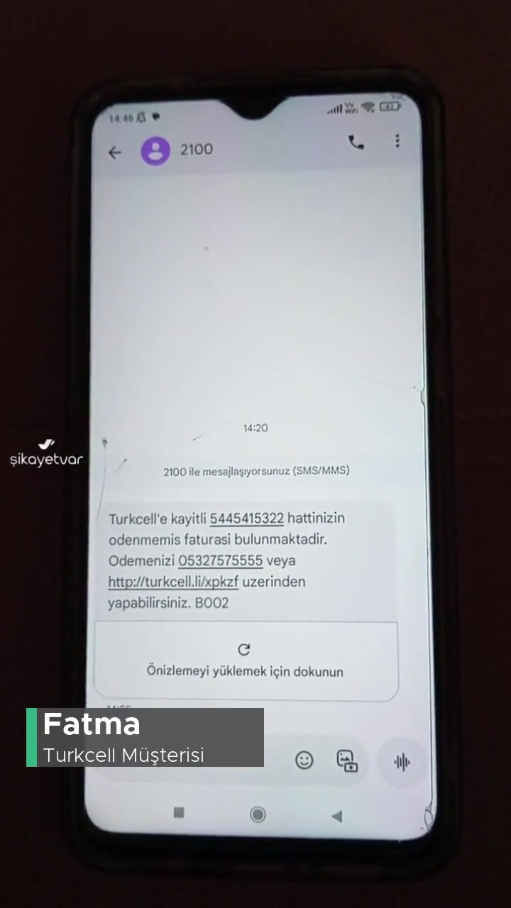 Turkcell Fatura İle İlgili Sorun Var! videonun kapak resmi