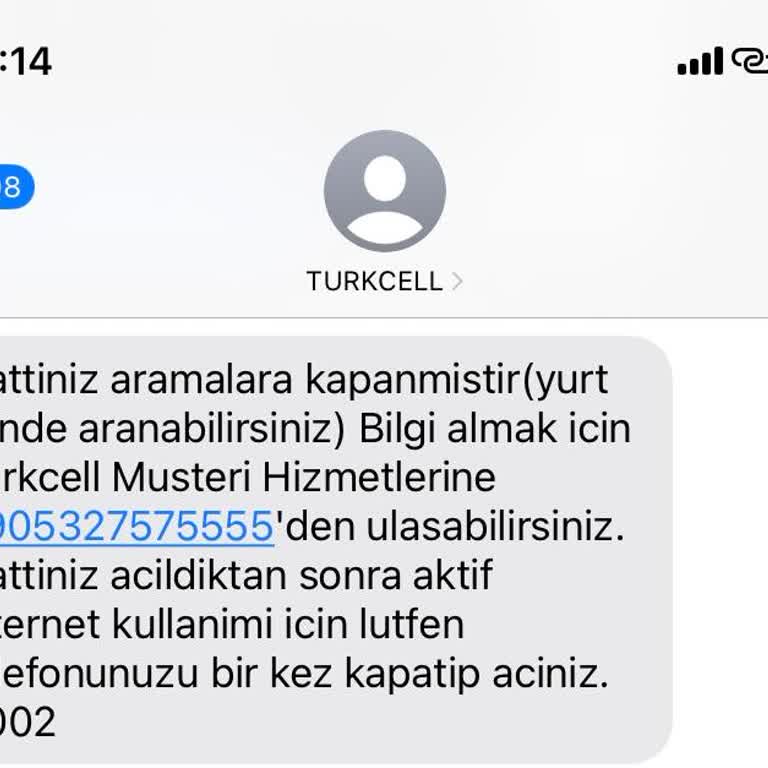 Haksız Hat Kısıtlaması Ve Yetersiz Müşteri Desteği