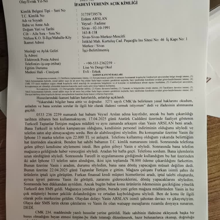 Turkcell Bayisi Nedeniyle Oluşan Borç Ve Mağduriyet
