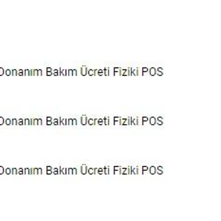 Pos Bakım Ücreti Tekrar Arttı, Çözüm Bekliyorum