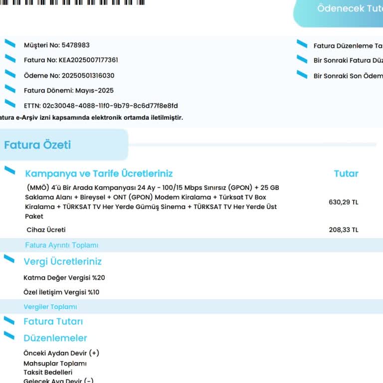 Haksız Cihaz Ücreti Ve Müşteri Hizmetlerinde Kötü Deneyim