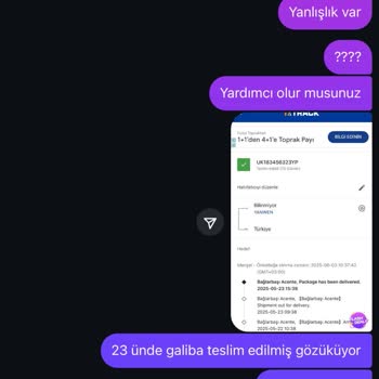 Teslim Edilmeyen Siparişe Ve İletişimsizliğe Karşı Mağduriyet