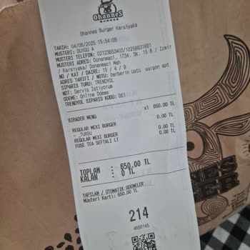 Yanlış Ve Kalitesiz Hamburger Siparişiyle Sağlığımız Riske Atıldı