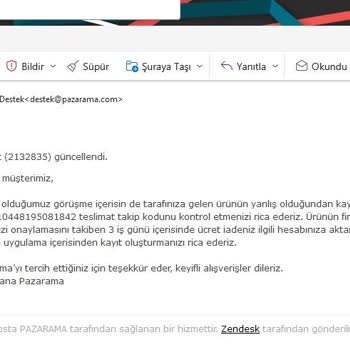 Yanlış Lastik Gönderimi Ve İade Sürecinde Geciken Para İadesi