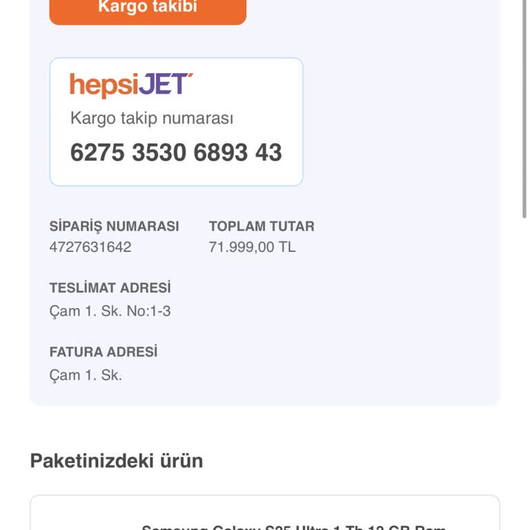 Kargom Bilgim Dışında İptal Edildi, Müşteri Hizmetleri Yardımcı Olmadı