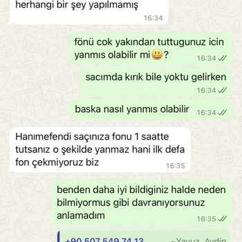 Saç Kesiminde İstenmeyen Sonuç Ve Memnuniyetsizlik