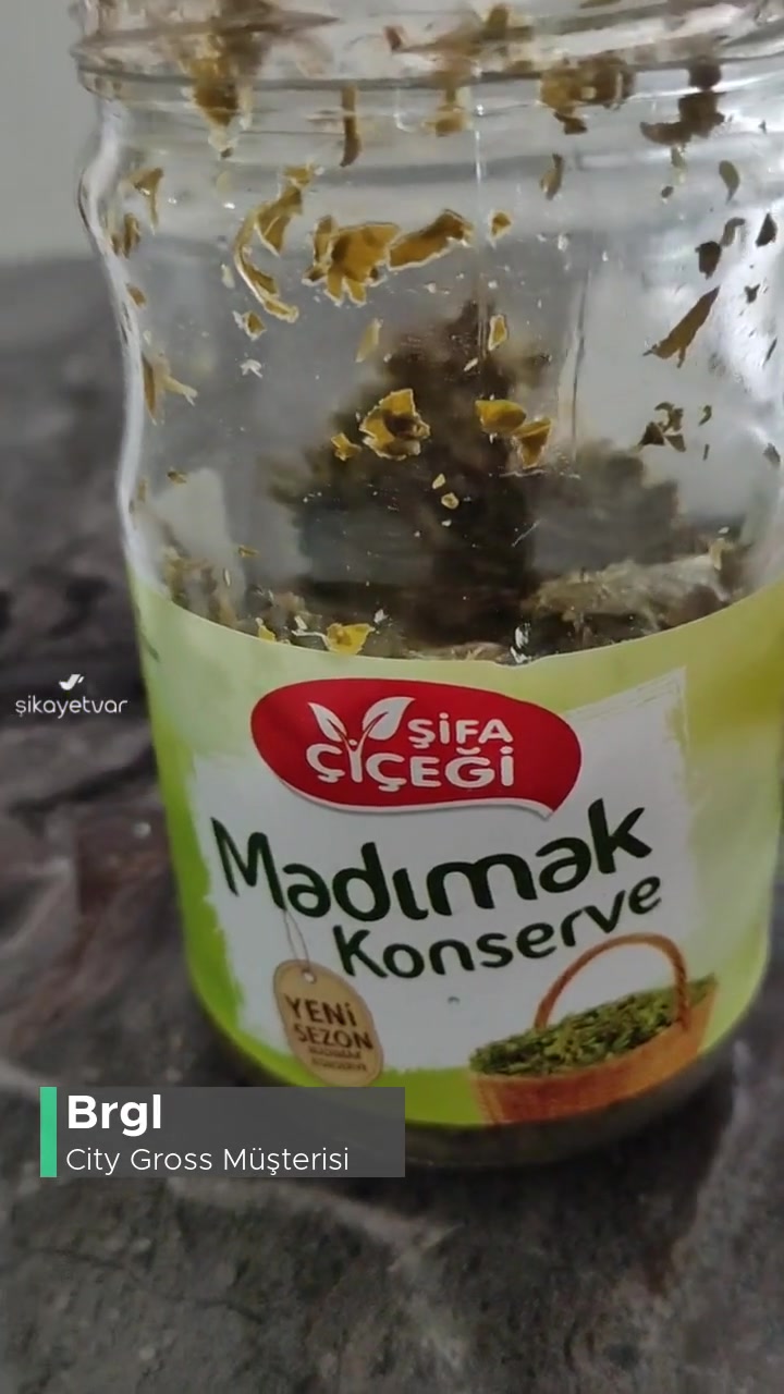 City Gross Şifa Çiçeği Madımak Konserve Kalitesizliği! videonun kapak resmi