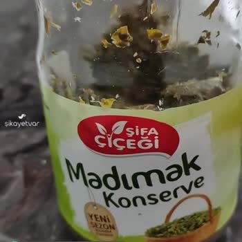 City Gross Şifa Çiçeği Madımak Konserve Kalitesizliği!