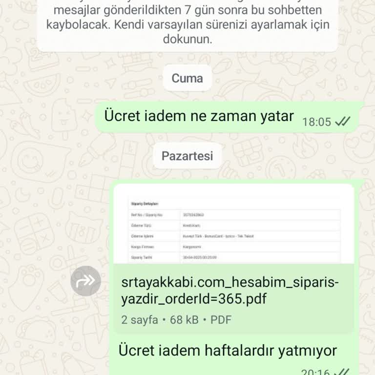 Ürün Teslimatı Ve İade Sorunu: İletişimsizlik Ve Haksız İthamlar