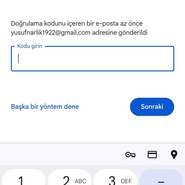 Gmail Hesabıma Doğrulama Kodu Ulaşmıyor Giriş Yapamıyorum