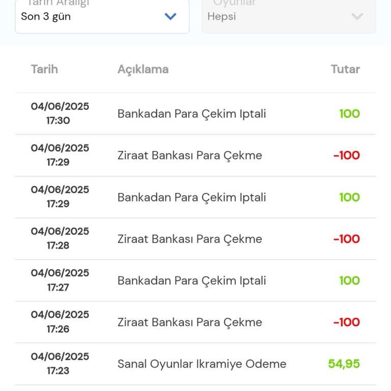Milli Piyango Online Hesabımdan Paramı Çekemiyorum