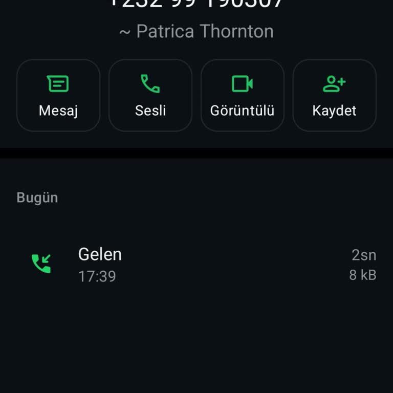 Bilinmeyen Yabancı Numaradan Gelen WhatsApp Aramasıyla İlgili Güvenlik Endişesi