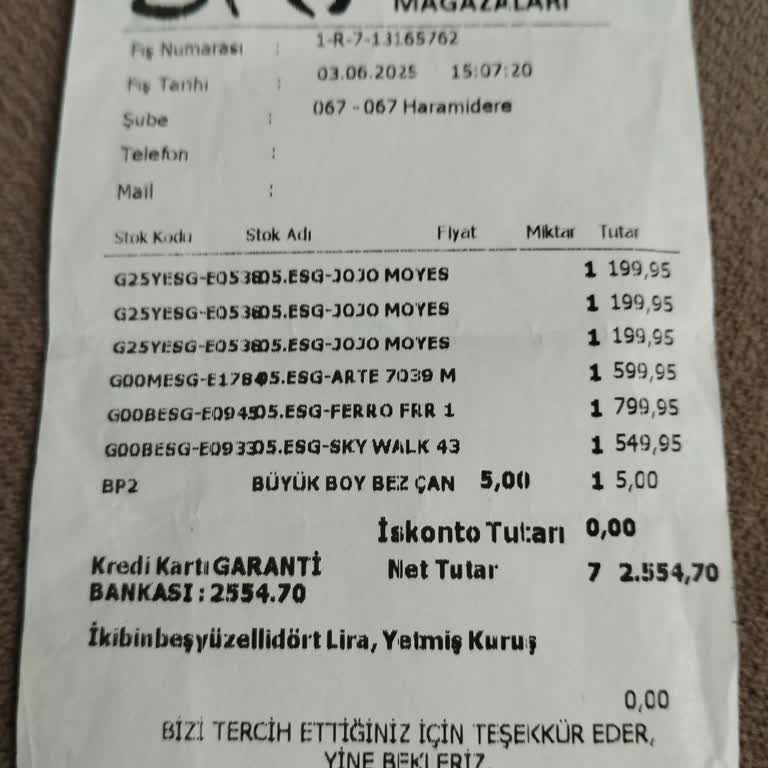 Pantolonumun Düğmesi Eksik Çıktı, Değişim Yapılamadı